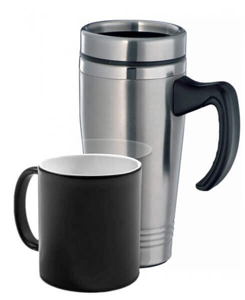 Cwpanau a thermos