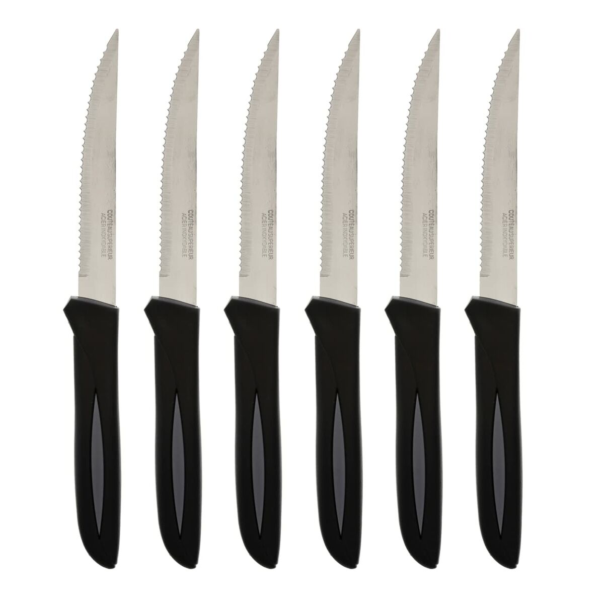Set di Coltelli per Carne 2 Unità 21 cm 6 Pezzi 3 S7902793_1