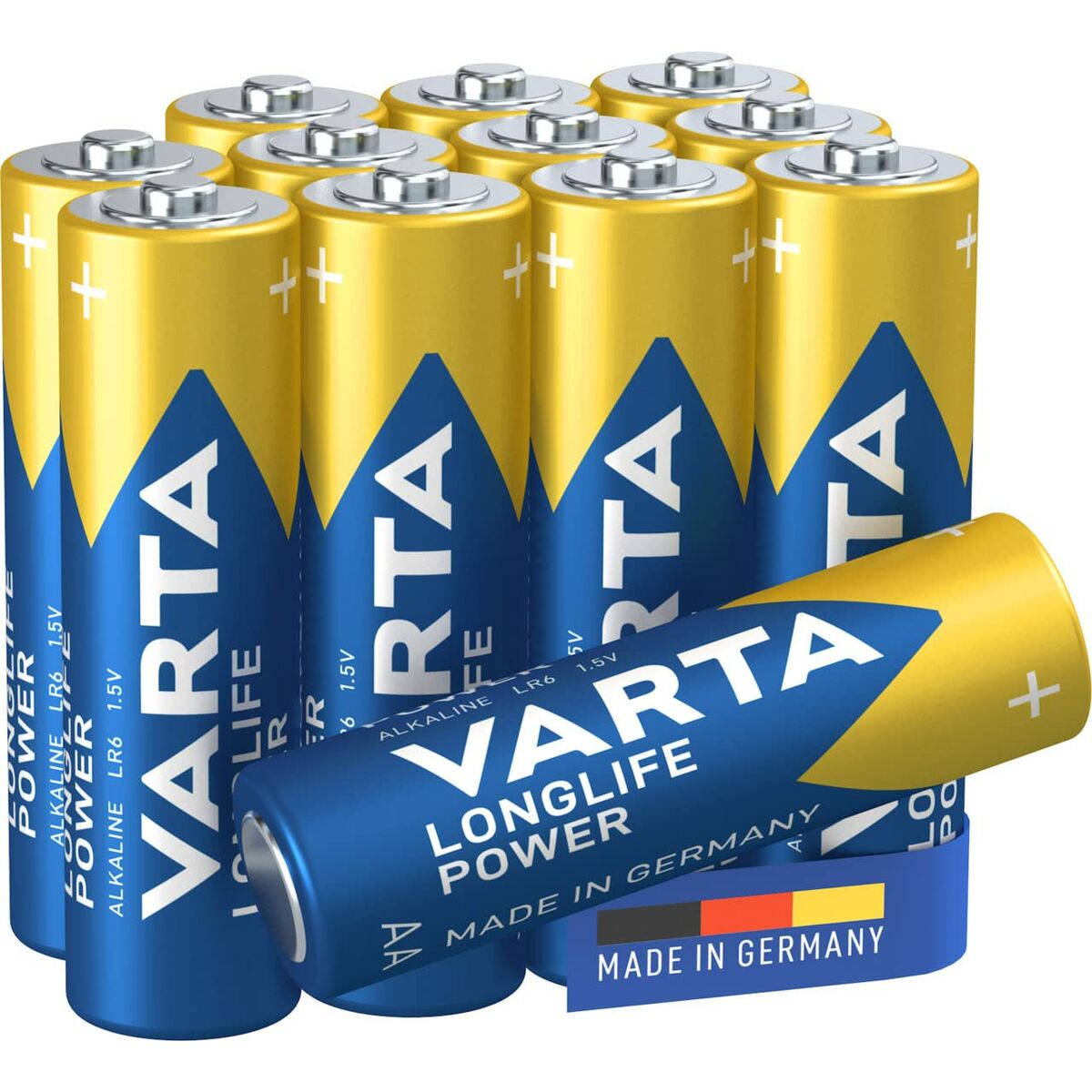 Batterie Alcaline Varta Longlife Power AA 1,5 V (12 Unità) 3 S7917033_1