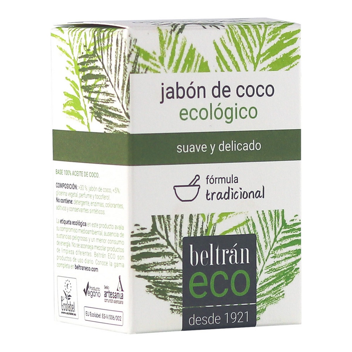 Saponetta Jabones Beltrán Ecologico Olio di cocco 240 g 2 S7911265_0