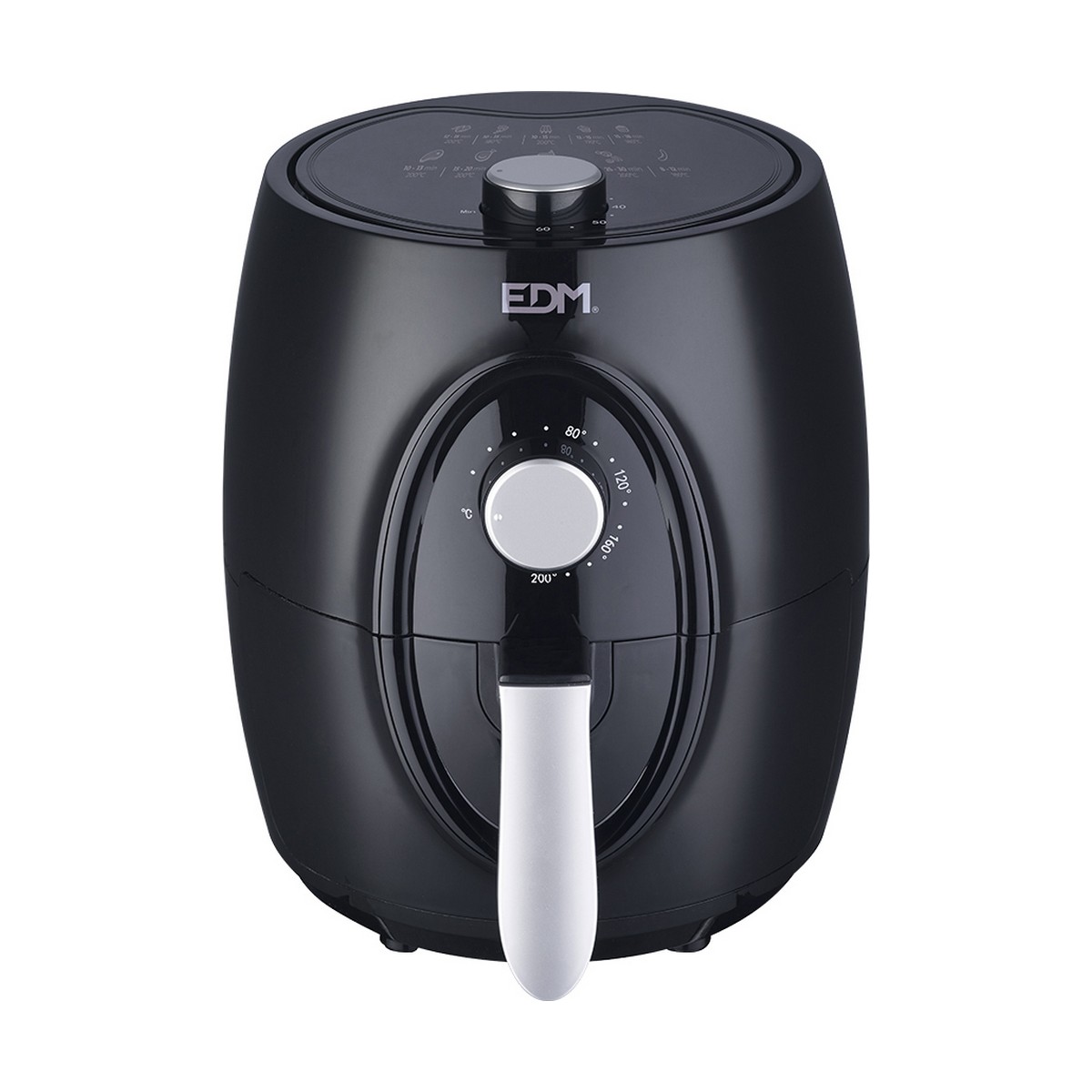 Friggitrice ad Aria EDM 07654 1400 W 3,6 L Multicolore 2 S7917476_0