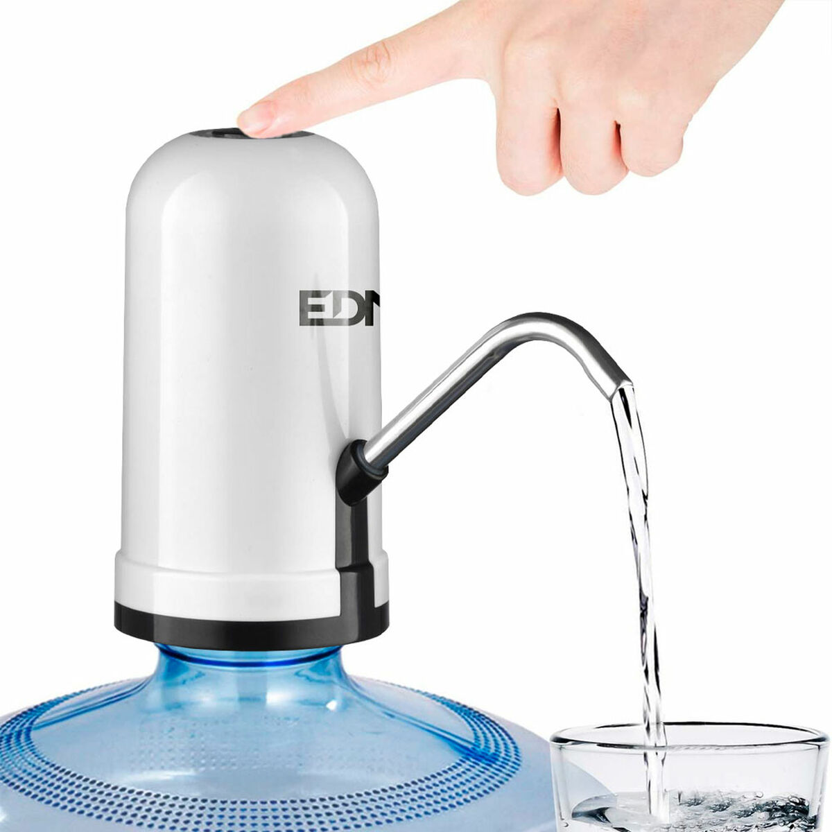 Fontana d'acqua automatica e ricaricabile EDM 76753 ø 9 x 19 cm Elettrico 3 S7911482_1