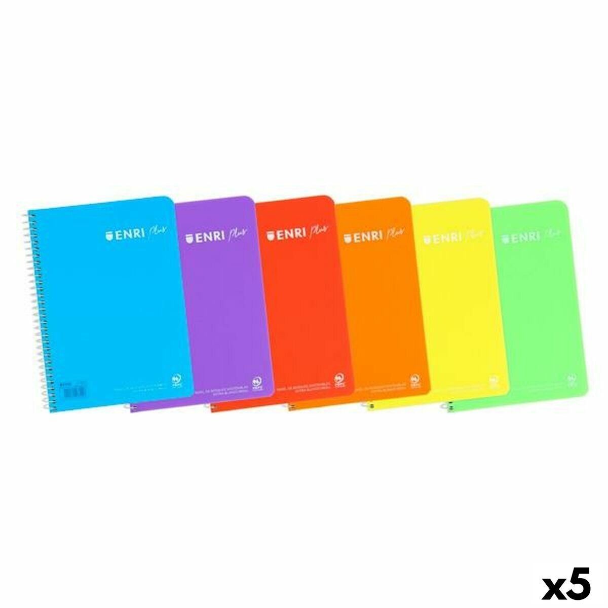 Quaderno ENRI Quarto 80 Pagine (5 Unità) 2 S8421470_0