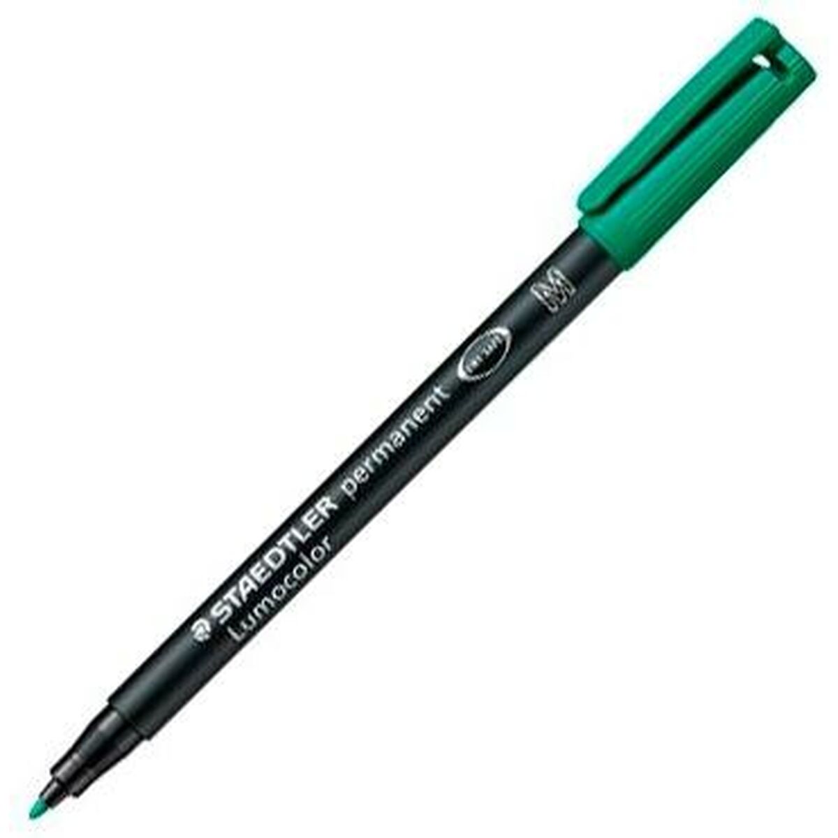 Marcatore permanente Staedtler Lumocolor 313-5 M Verde (10 Unità) 3 S8422865_1