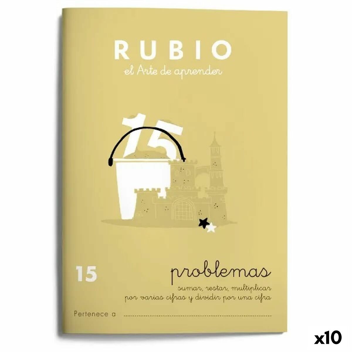 Quaderno di matematica Rubio Nº15 A5 Spagnolo 20 Fogli (10 Unità) 2 S8422734_0