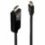 Adattatore Mini Display Port con HDMI LINDY 36928 Nero 1 S7715548_0