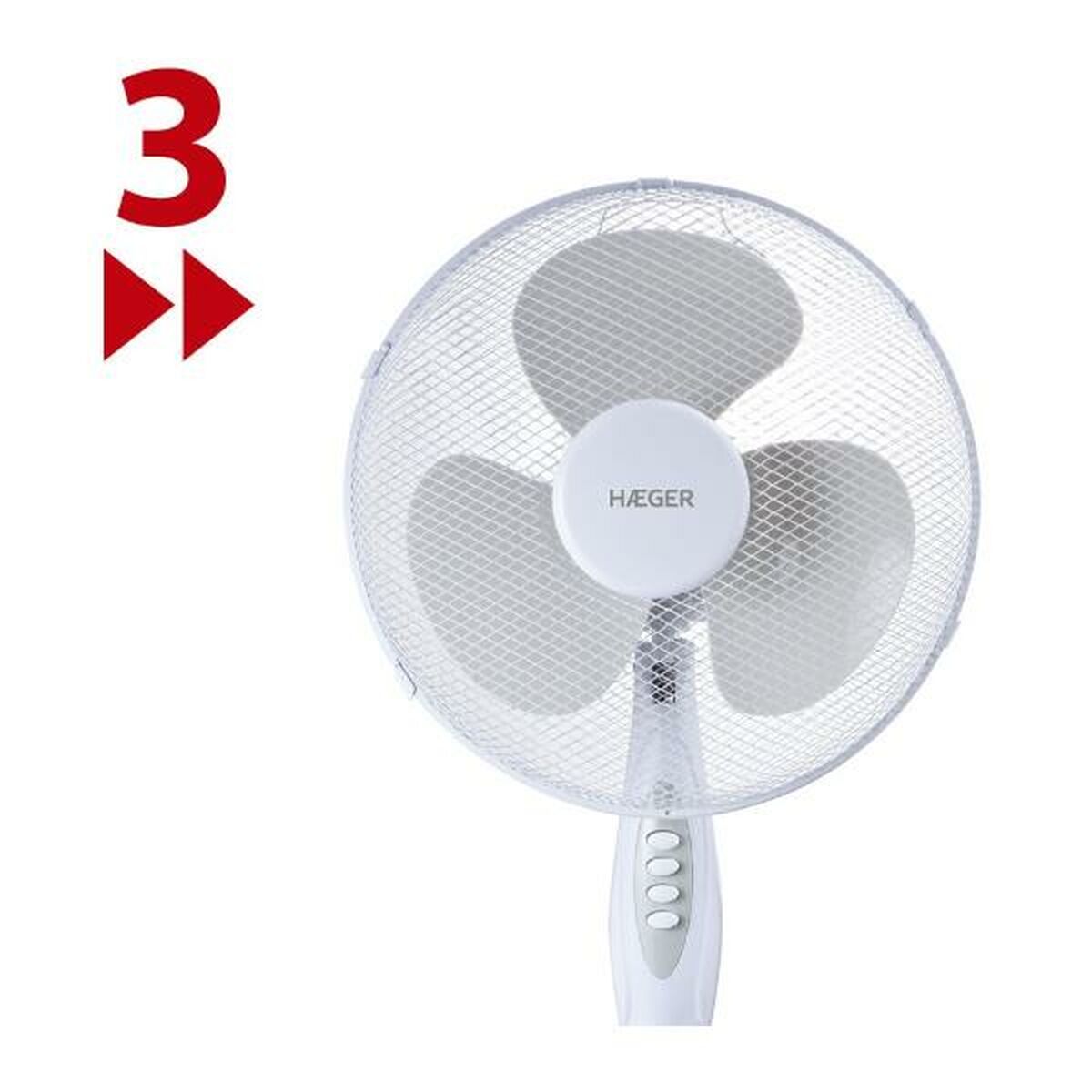 Ventilatore a Piantana Haeger SF-16W.011A 45 W 3 S7787059_1