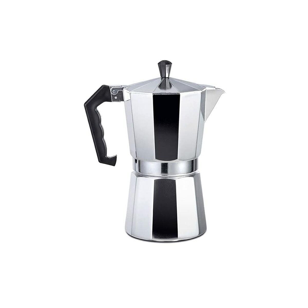 Caffettiera Italiana EDM Alluminio 6 Tazze 2 S7901071_0