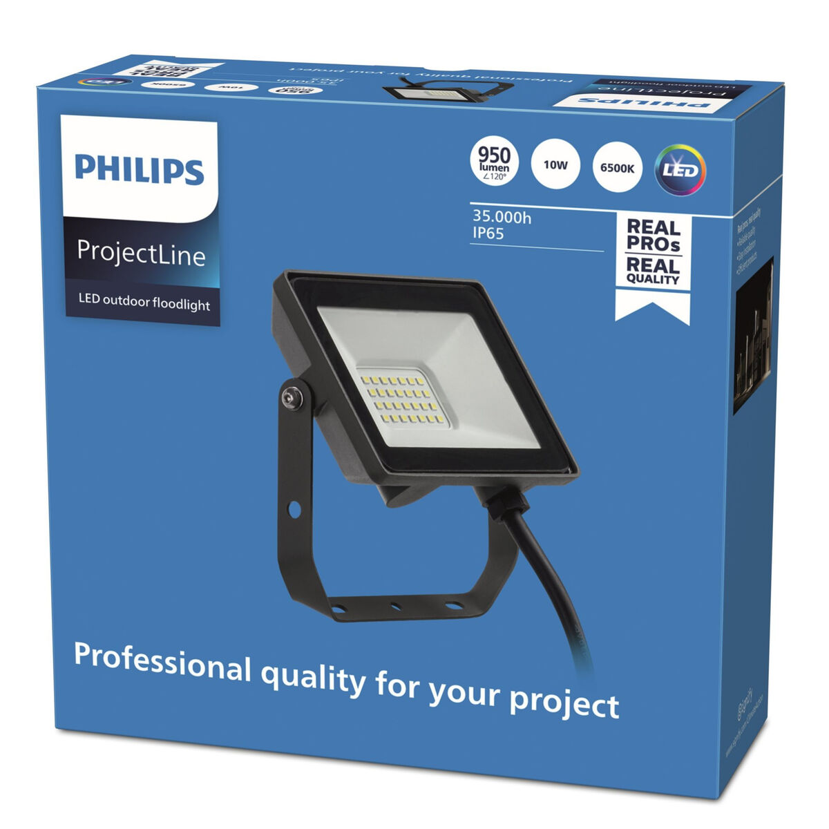 Faro Proiettore Philips ProjectLine 10 W 950 Lm 6500 K 3 S7918731_1
