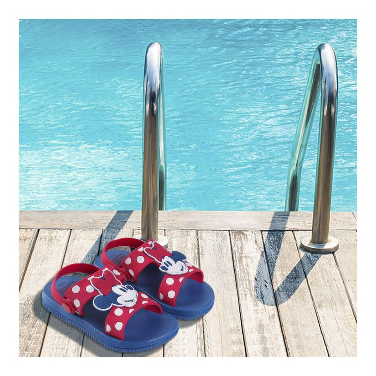 Sandali per Bambini Minnie Mouse Azzurro 5 S0731443_3