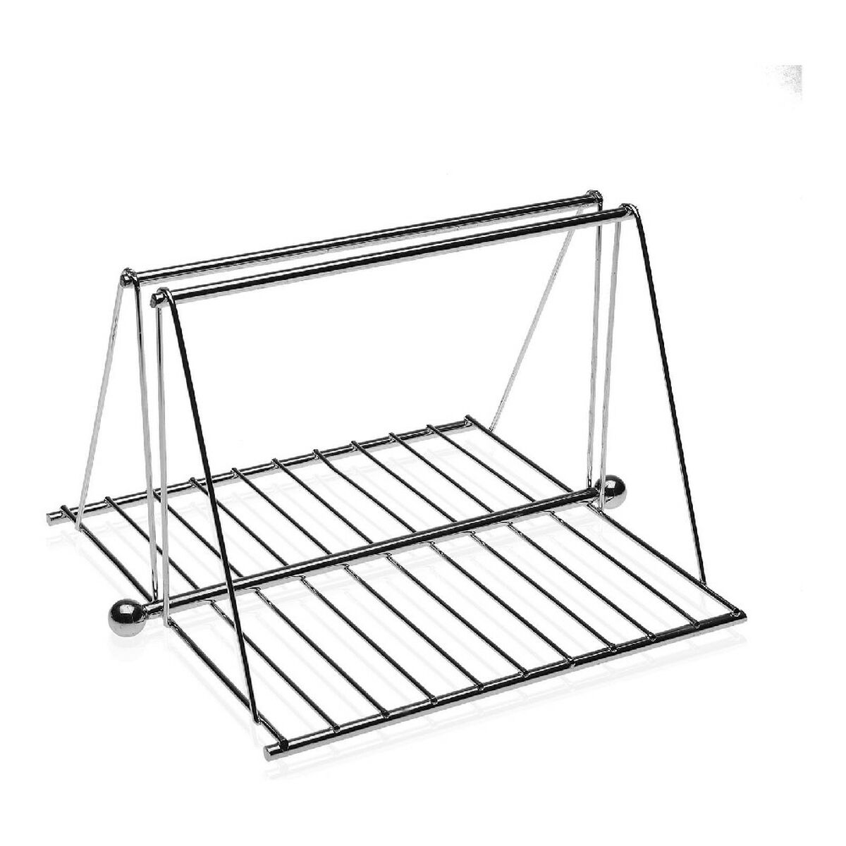 Portatovagliolo Versa Metallo Acciaio 18,5 x 12,5 x 18,5 cm 2 S3406317_0