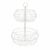 Portafrutta Versa Grigio Doppia Acciaio (31 x 45,5 x 31 cm) 1 S3410513_0