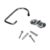 Gancio per appenderla Sauvic Acciaio Ferro Portapacchi 13 cm 1 S7914966_0