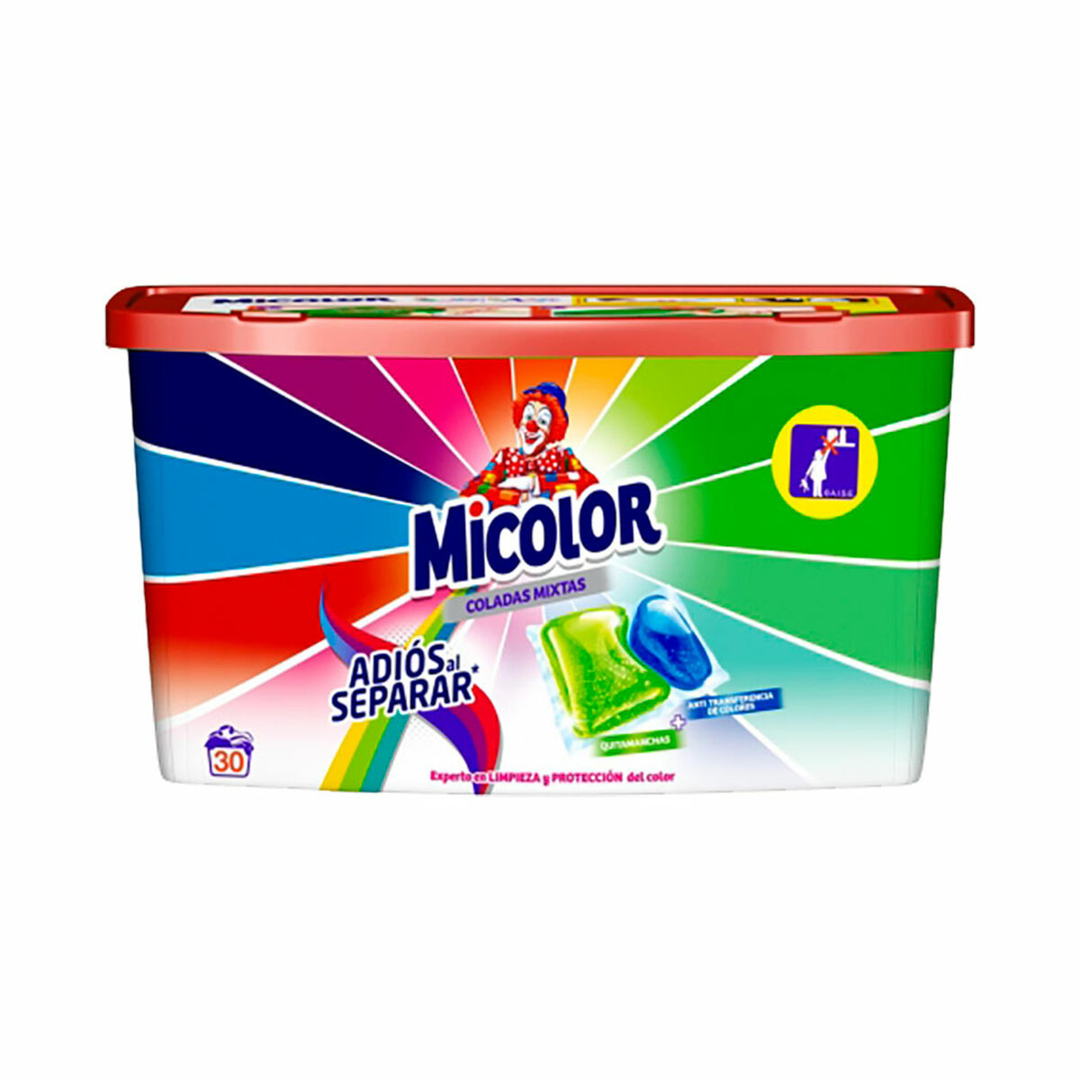 Detersivo Micolor Adiós al separar 660 g (30 Unità) 2 S7912991_0