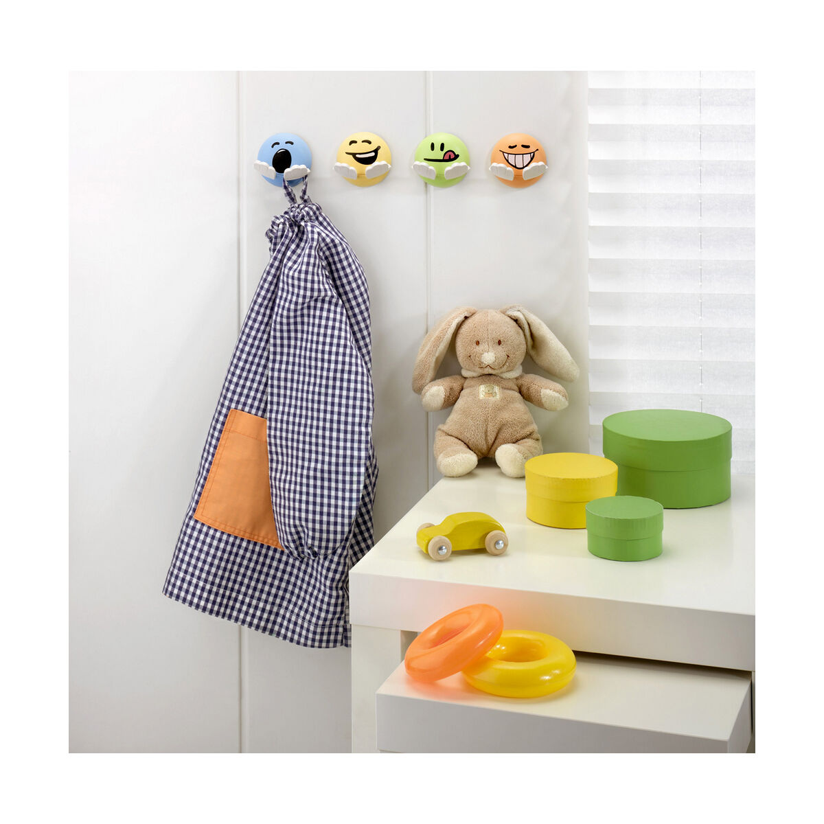 Gancio per appenderla Inofix Rosa Per bambini Asciugamano 3 S7909713_1