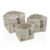 Set di Cestini Versa Erin 14 x 14 x 14 cm Quadrato 1 S3410419_0
