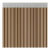 Tenda Acudam Ferrara Porte Marrone Avorio Opaco Esterno PVC Alluminio 90 x 210 cm 1 S7919751_0