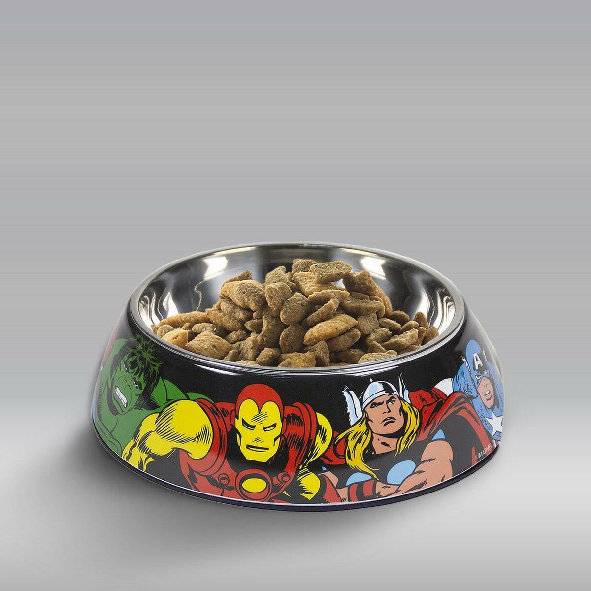 Ciotola per cani Marvel 760 ml Melammina Rosso Metallo 3 S0734846_1