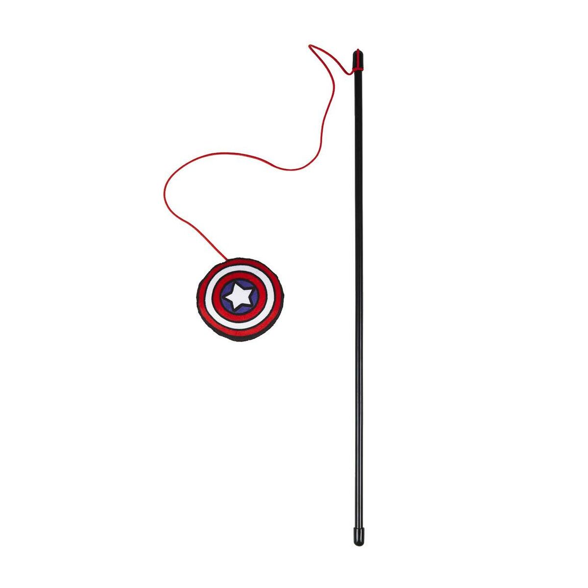 Giocattolo per gatti Marvel Nero Rosso 2 S0735124_0