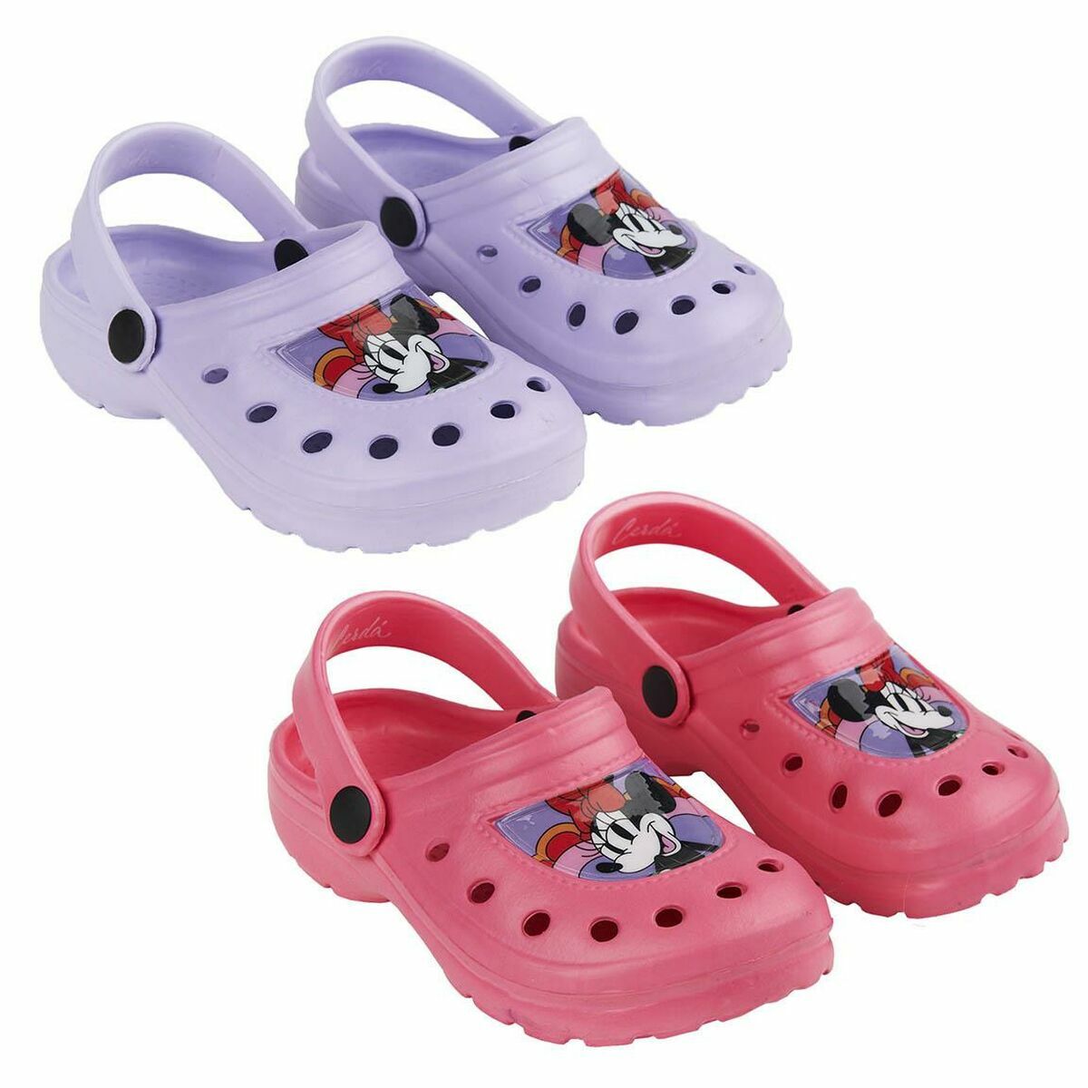 Ciabatte Chiuse Minnie Mouse Rosa 3 S0736571_1