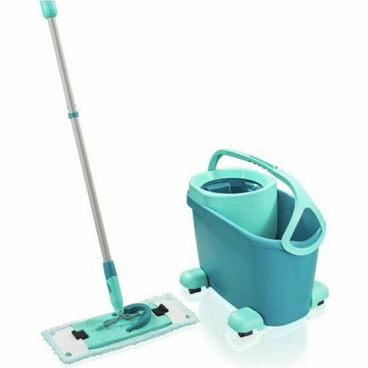 Mop with Bucket Leifheit 52121 Grigio 6 L 2 S7160610_0