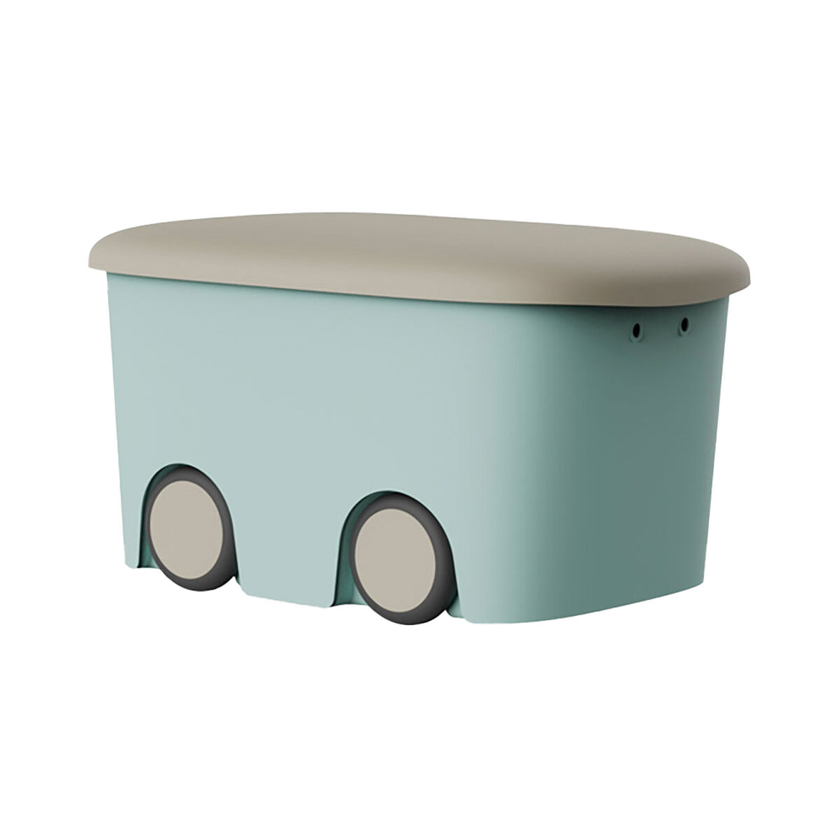 Scatola Multiuso Plastiken 88100 Per bambini Menta 45 L (59 x 38 x 32 cm) 2 S7918093_0
