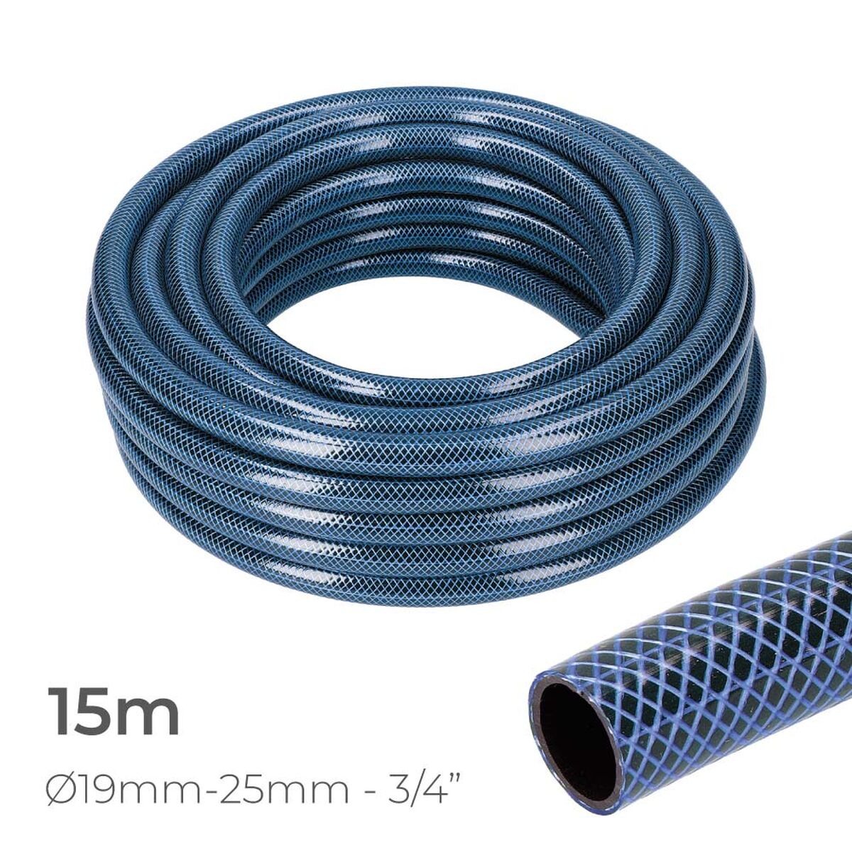Pompa EDM 74094 3/4" 25 mm x 15 m Azzurro (15 m) 3 S7919554_1