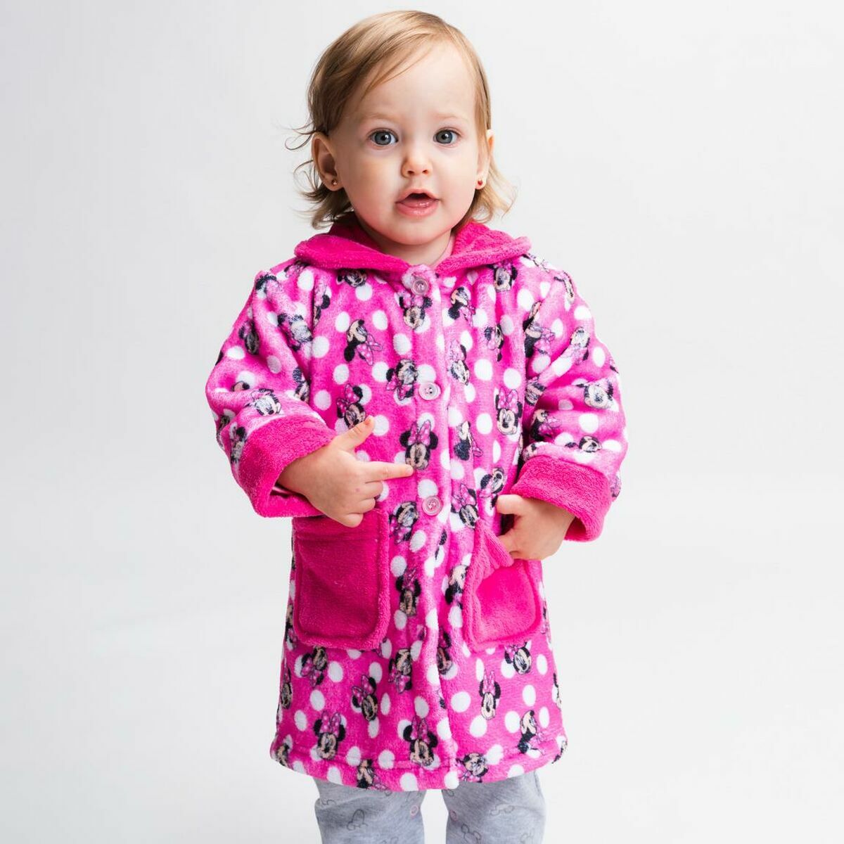 Vestaglia per Bambini Minnie Mouse Rosa 7 S0737280_5