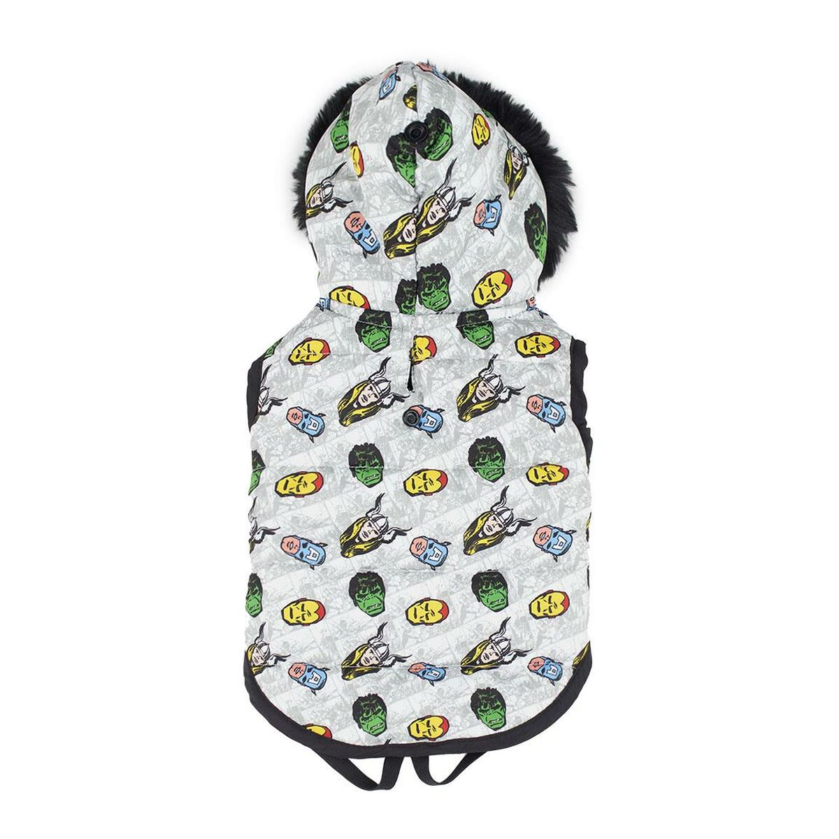 Cappotto per Cani The Avengers XS Grigio 2 S0735021_0