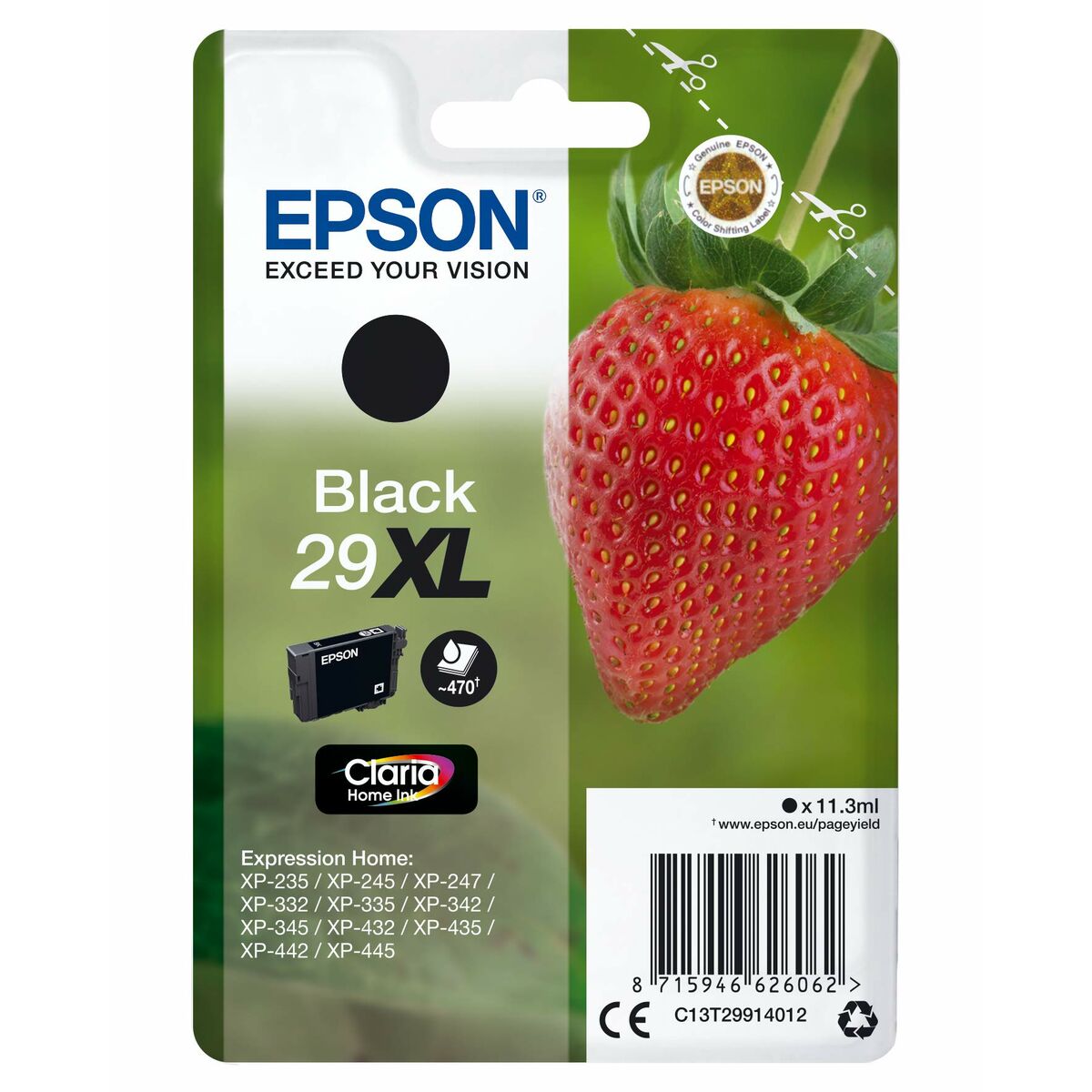 Cartuccia ad Inchiostro Originale Epson C13T29914022 Nero 2 S7732844_0
