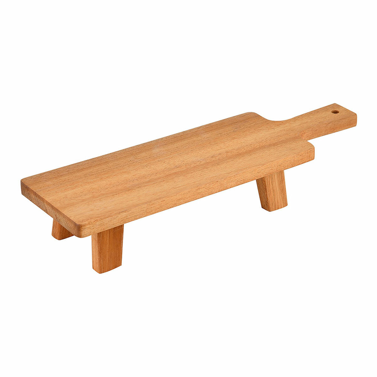 Tagliere per servire San Ignacio Natur SG 4486 Legno di acacia 38 x 11 x 7 cm Marrone Rettangolare 2 S7920134_0