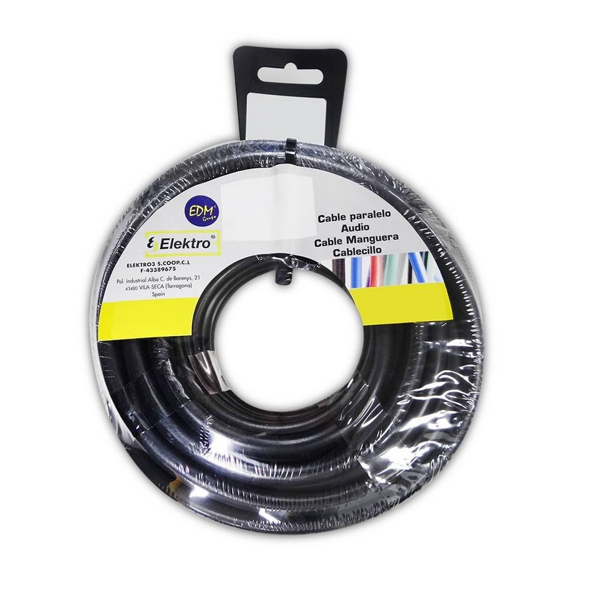 Cavo Coassiale Antenna TV EDM 28301 Nero 10 m 2 x 1 mm 2 S7915231_0