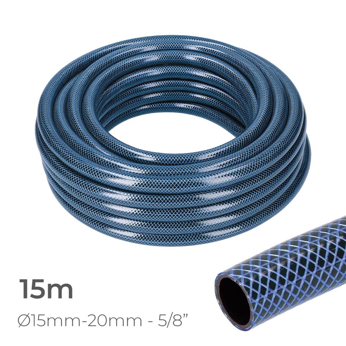 Pompa EDM 74096 5/8" 20 mm x 15 m Azzurro (15 m) 3 S7919556_1