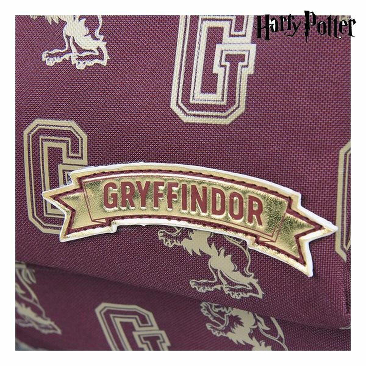 Zaino Scuola Harry Potter 72835 Rosso granato 4 S0719786_2