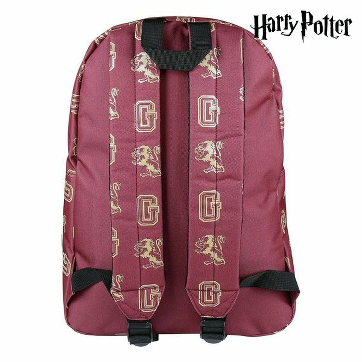 Zaino Scuola Harry Potter 72835 Rosso granato 3 S0719786_1