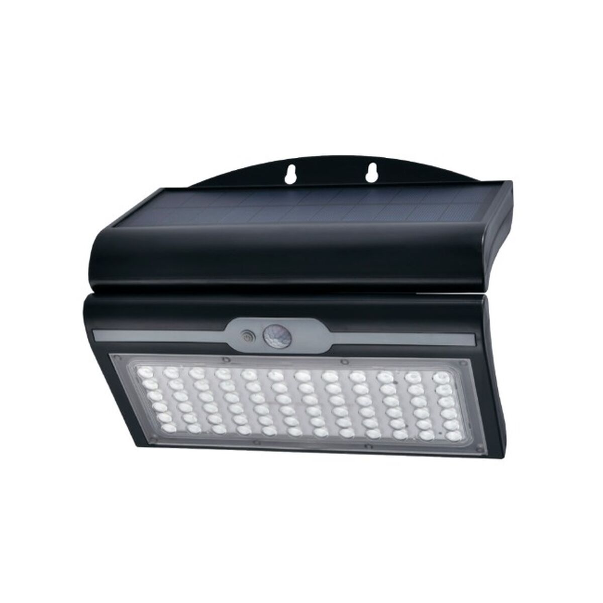 Applique da Parete EDM 31849 Nero 6 W 430 Lm 6500 lm Sensore di Movimento Solare (6500 K) 2 S7920144_0