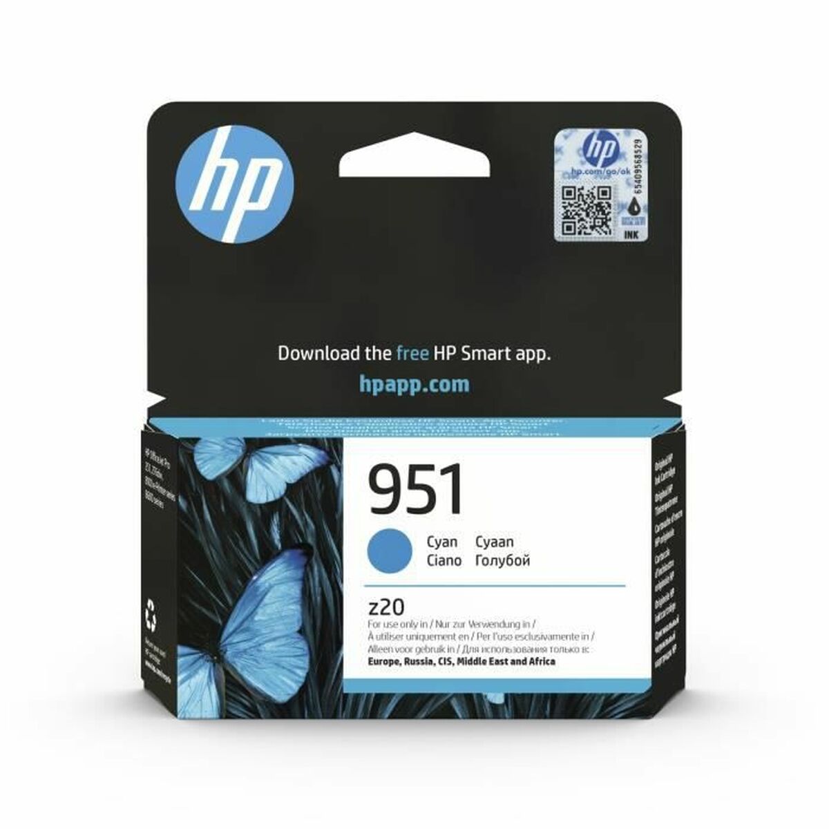 Cartuccia ad Inchiostro Originale HP Cartucho de tinta original HP 951 cian 2 S7186893_0