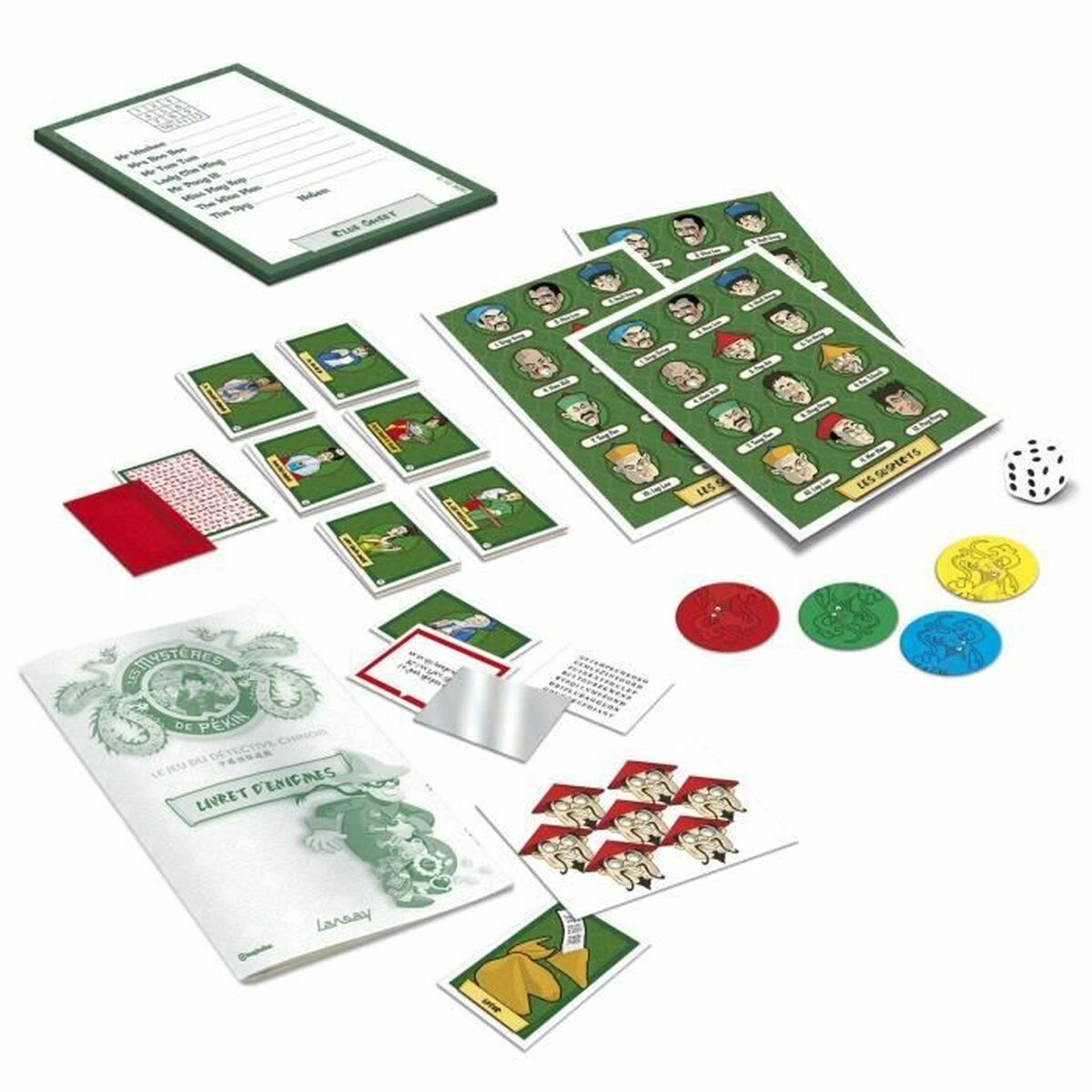 Gioco da Tavolo Lansay Les Mysteres De Pekin (FR) 5 S7124381_3