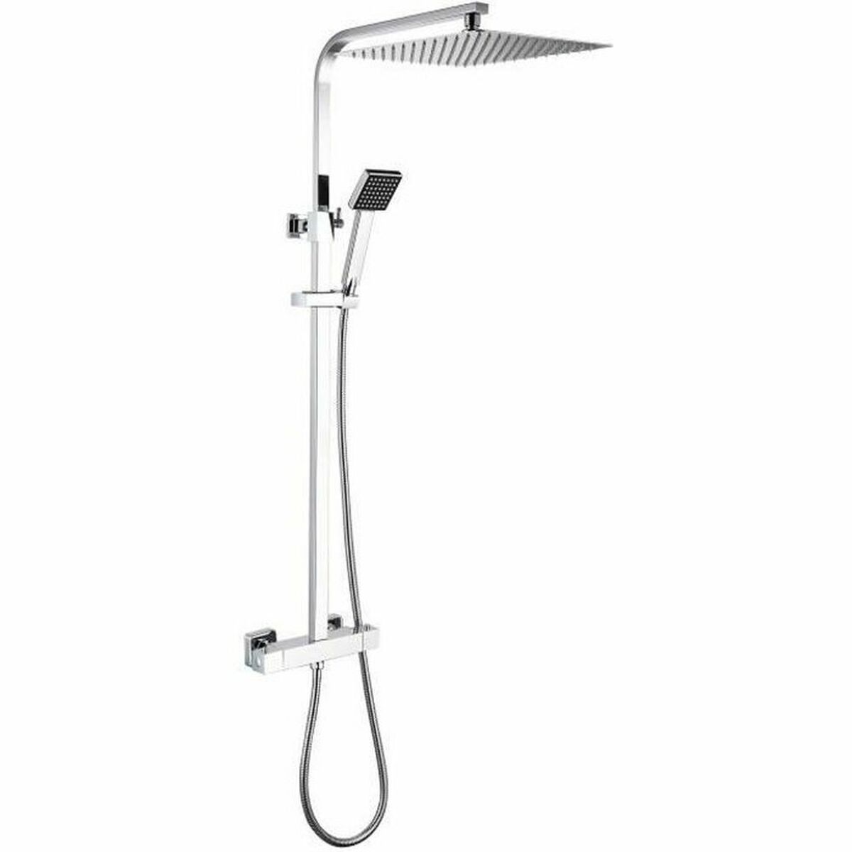 Colonna doccia Oceanic Acciaio inossidabile ABS 30 x 30 cm 2 S7141659_0
