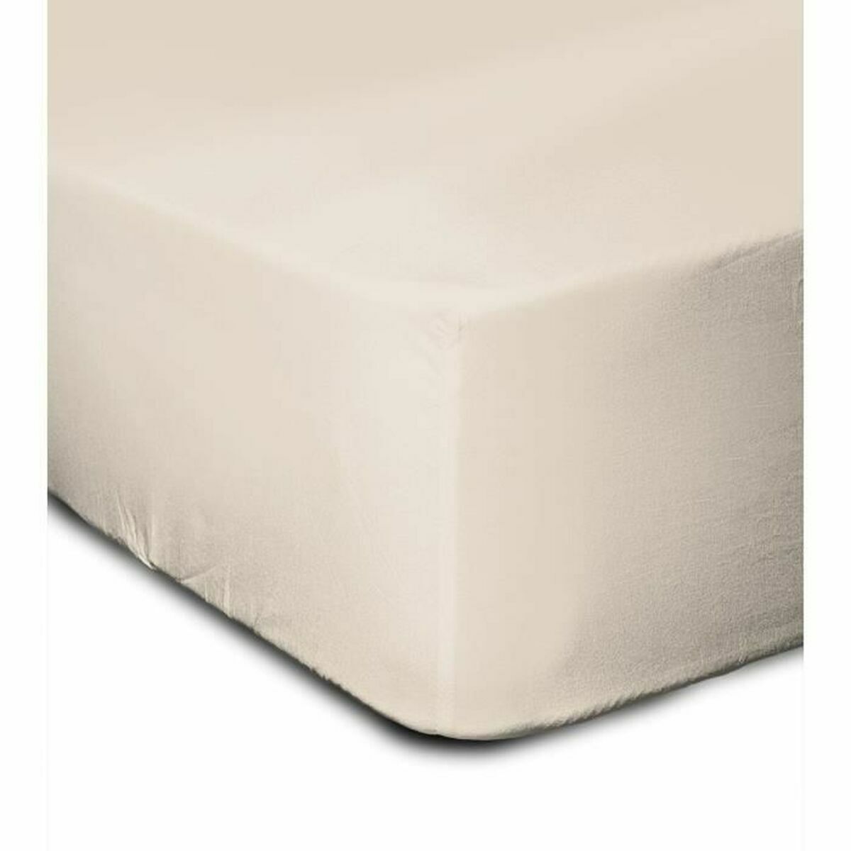 Lenzuolo con angoli Lovely Home Beige 180 x 200 cm 2 S7177030_0