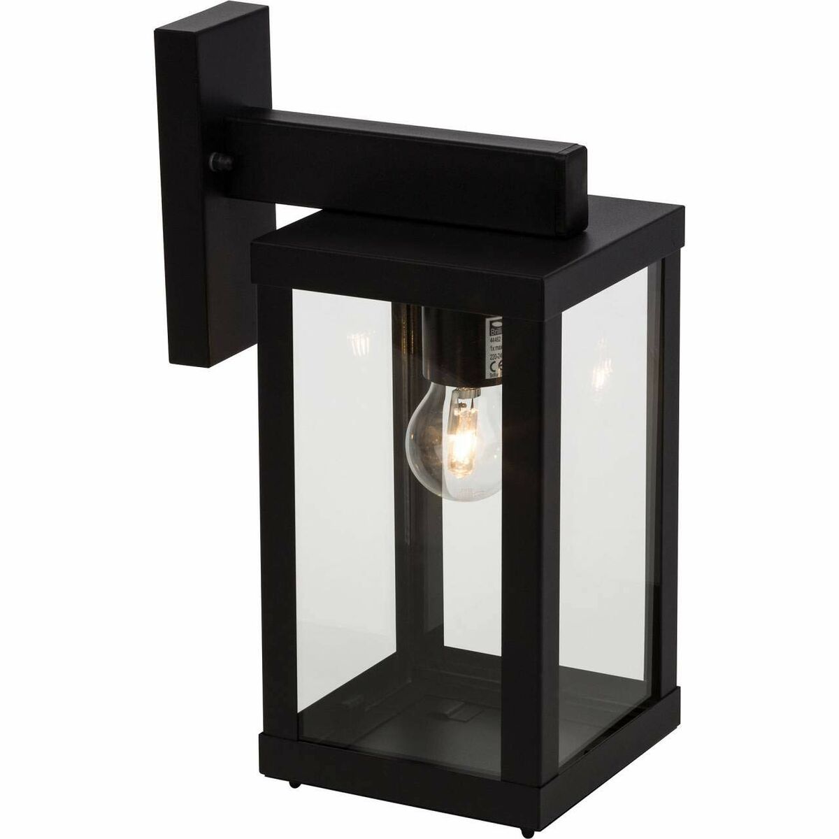 Applique da Parete Brilliant Gaia Esterno Nero Metallo 60 W E27 5 S7167282_3