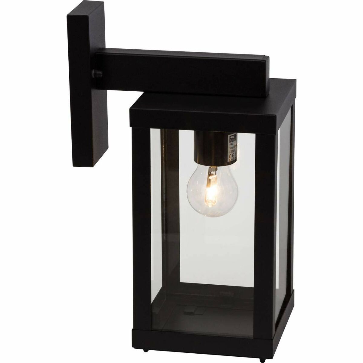 Applique da Parete Brilliant Gaia Esterno Nero Metallo 60 W E27 4 S7167282_2