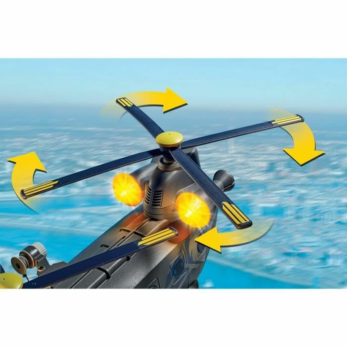 Set di giocattoli Playmobil Police Plane City Action Plastica 7 S7193305_5