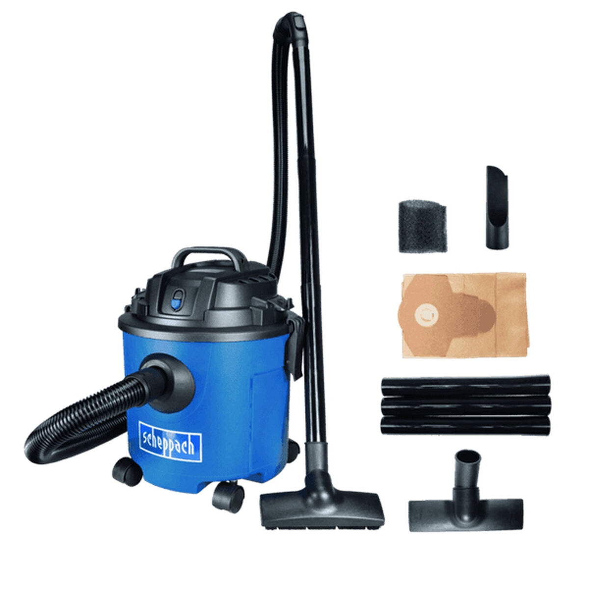 Aspirapolvere con Sacchetto Scheppach NTS16 1200 W 16 L 3 S7189889_1