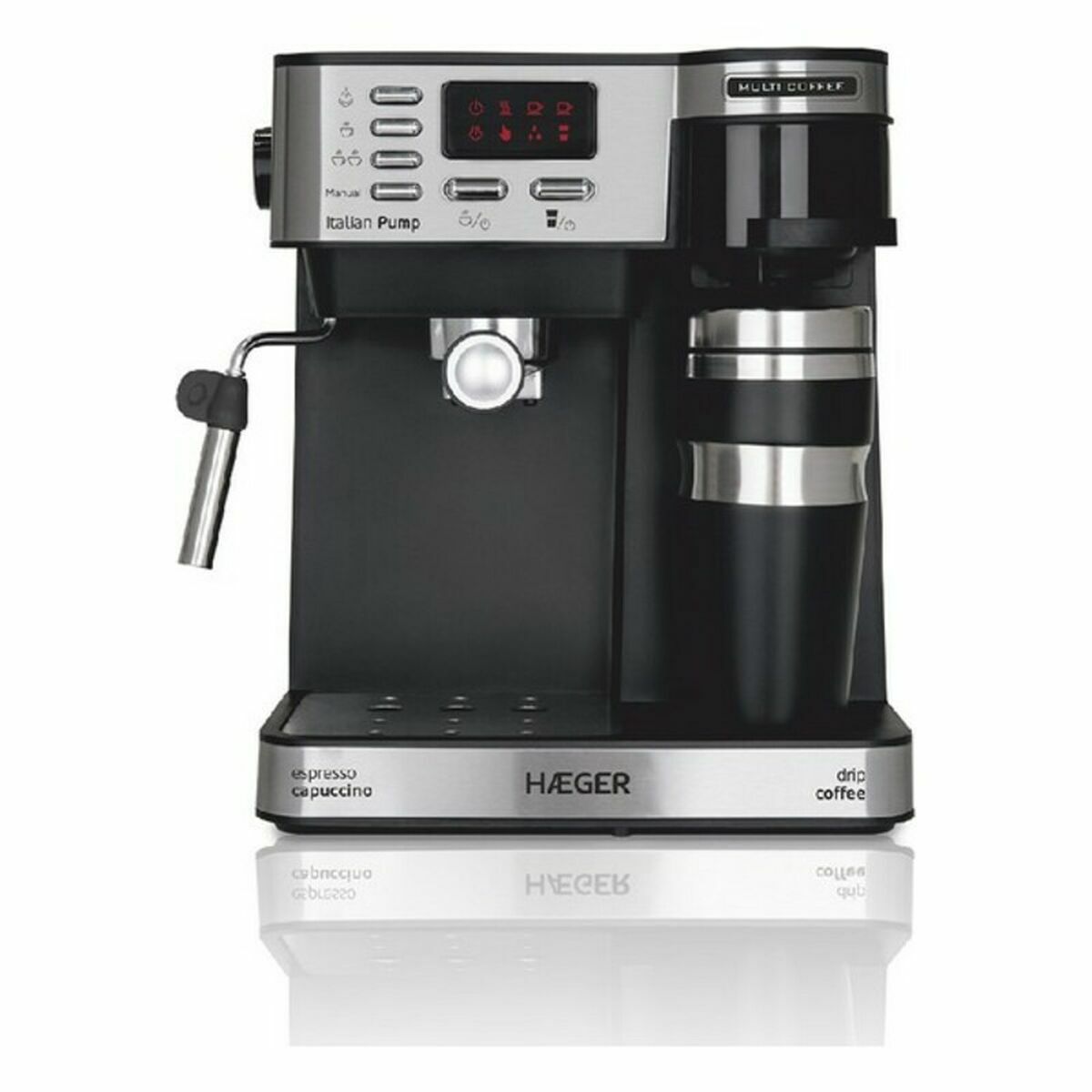 Caffettiera Express a Leva Haeger CM-145.008A Multicolore 1,2 L 2 S7781467_0