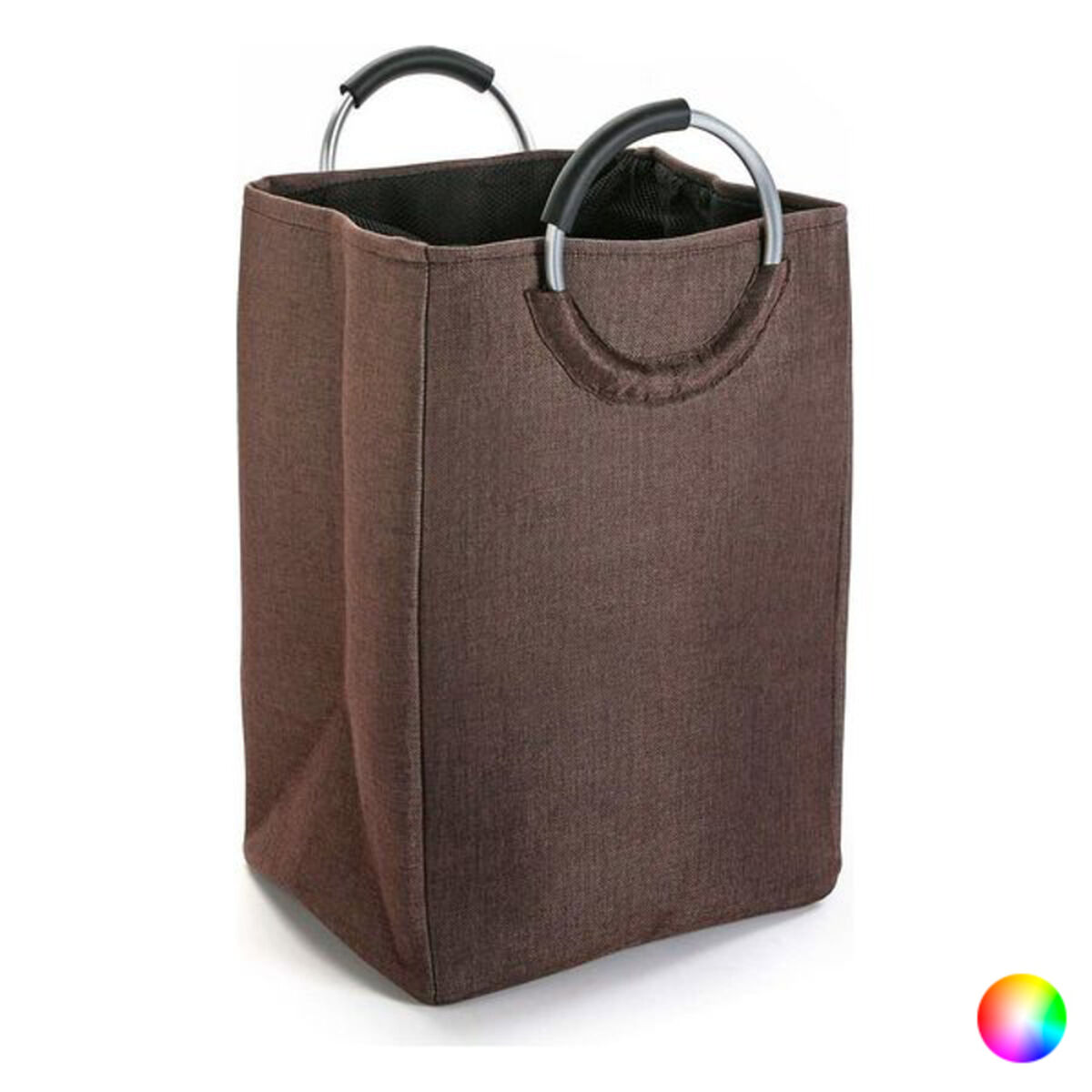 Cesto per i Panni Sporchi Con manici Minimalista 30 x 55 x 36 cm 2 S3403845_0