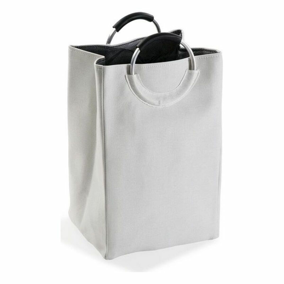 Cesto per i Panni Sporchi Con manici Minimalista 30 x 55 x 36 cm 7 S3403845_5