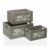Set di Scatole per Sistemare Impilabili Versa 26 x 18 x 36 cm 1 S3409028_0