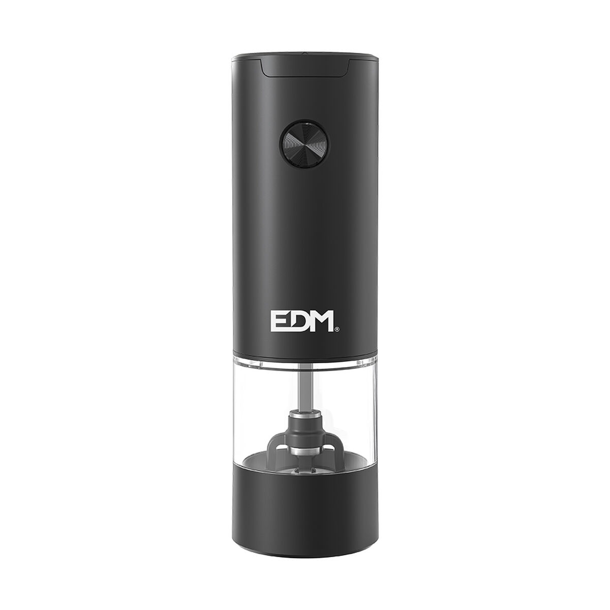 Macinino Elettrico EDM 07772 Nero Trasparente 70 ml Ø 5,5 x 17,6 cm 2 S7925172_0