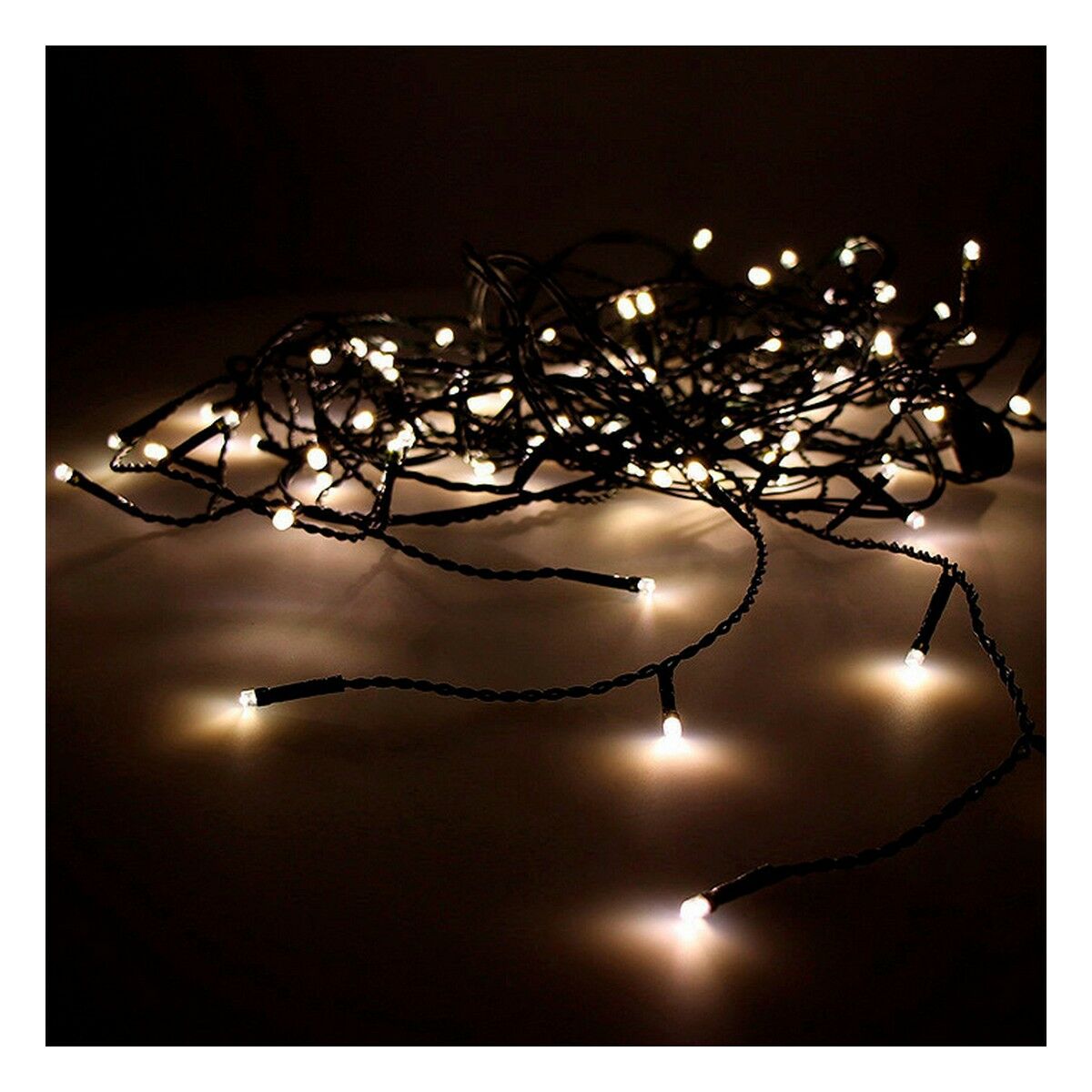 Tenda Luminosa LED EDM 71266 Icicle Easy-Connect 0,72 W Luce calda Bianco Caldo 200 x 50 cm 2 S7916398_0
